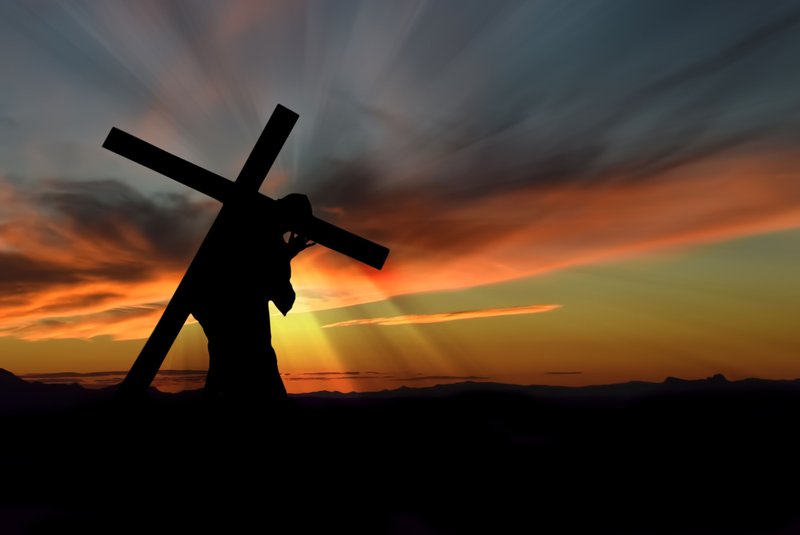 carrying the cross