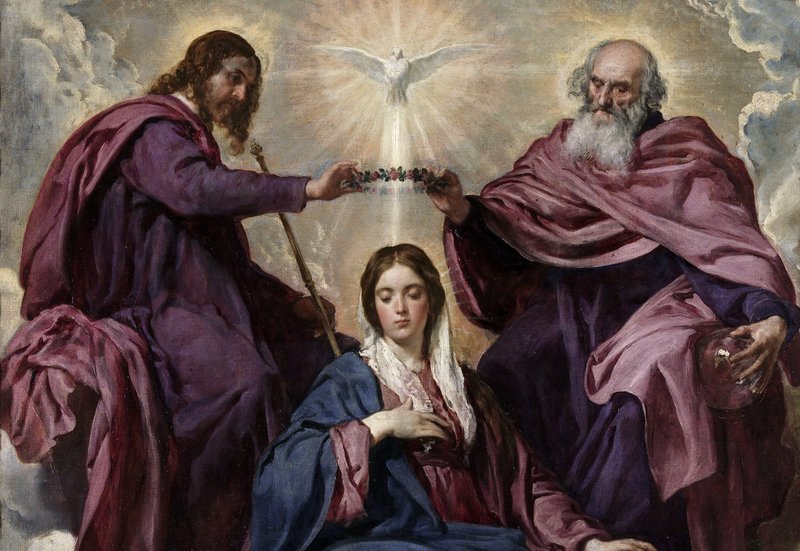 "Coronation of the Virgin."