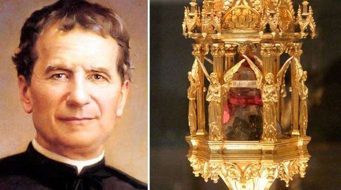 Stolen relic of St John Bosco's brain recovered