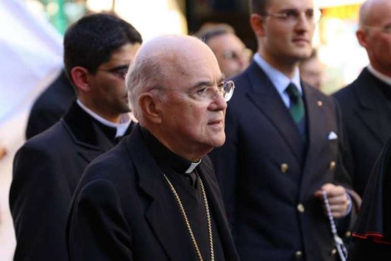 Archbishop Carlo Vigano. Credit: Edward Pentin/National Catholic Register