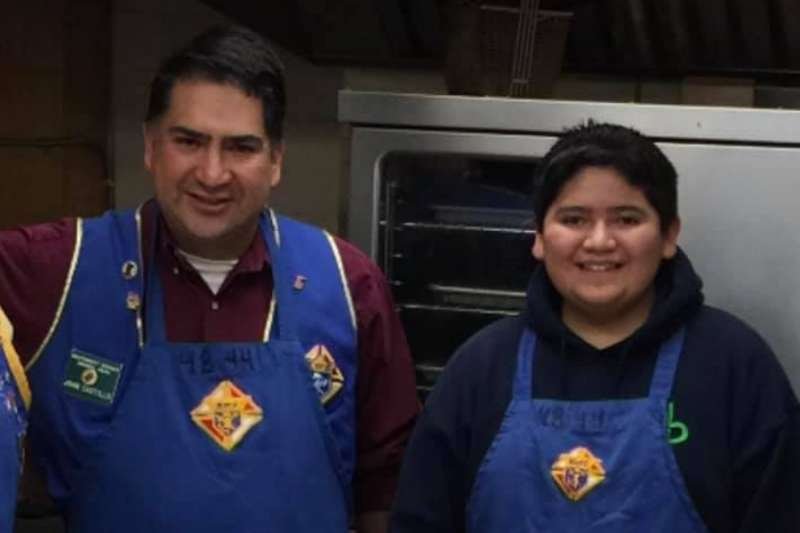 Kendrick Castillo and his father