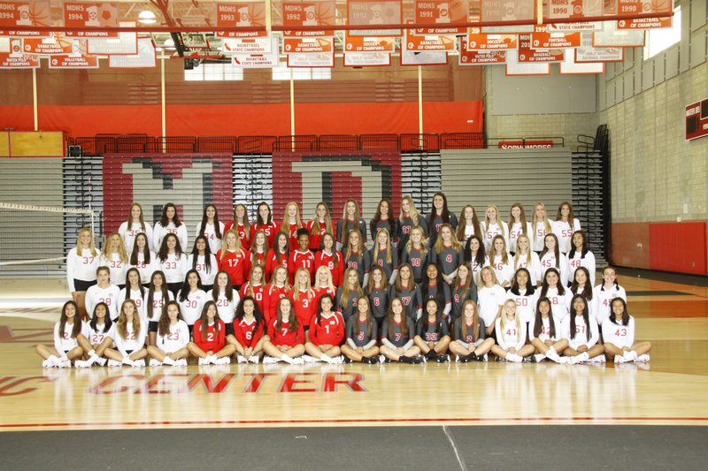 Mater Dei's volleyball team. (PHOTO COURTESY MATERDEIATHLETICS.ORG)