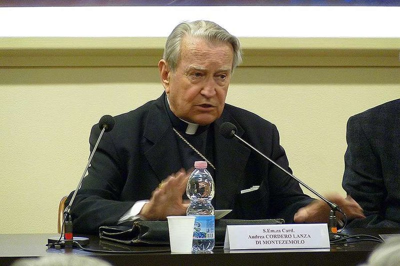 Cardinal Andrea Cordero Lanza di Montezemolo