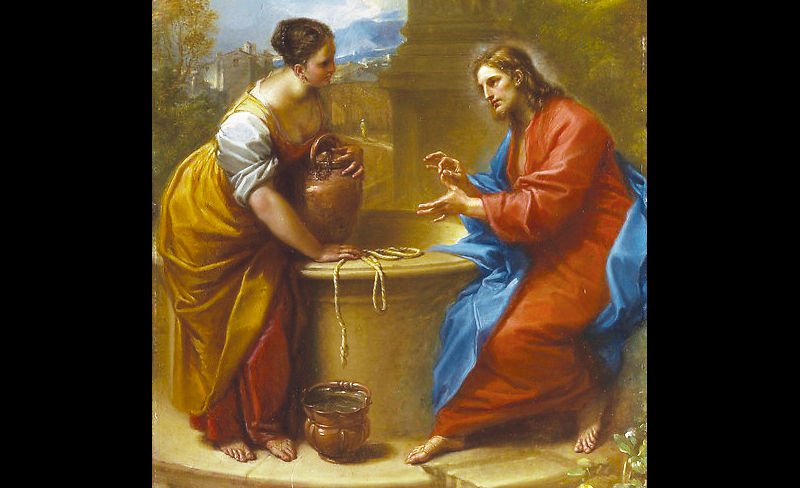 "Christ and the Woman of Samaria," Benedetto Luti. (Metropolitan Museum of Art)