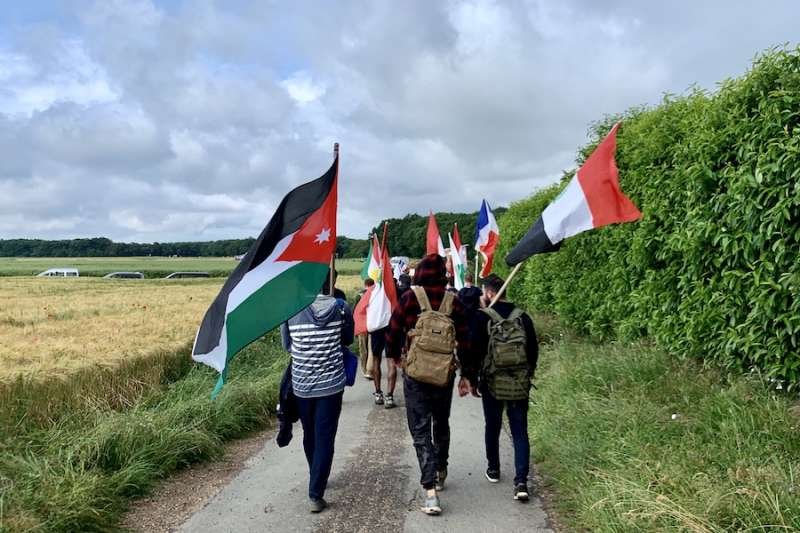 Catholics from Syria and Iraq walk the Chartres pilgrimage June 10