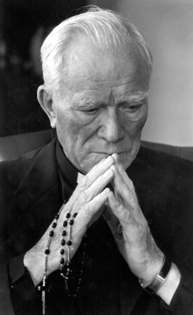 Father Patrick Peyton is pictured in an undated photo. (CNS photo/Family Theater Productions)