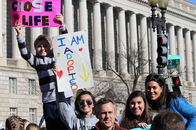 The 45th annual March for Life in Washington