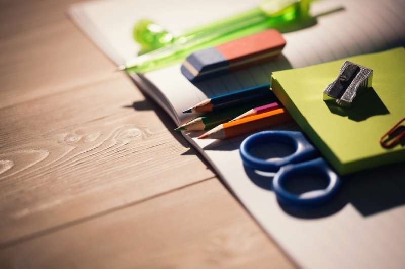 School supplies. Credit: wavebreakmedia/Shutterstock.
