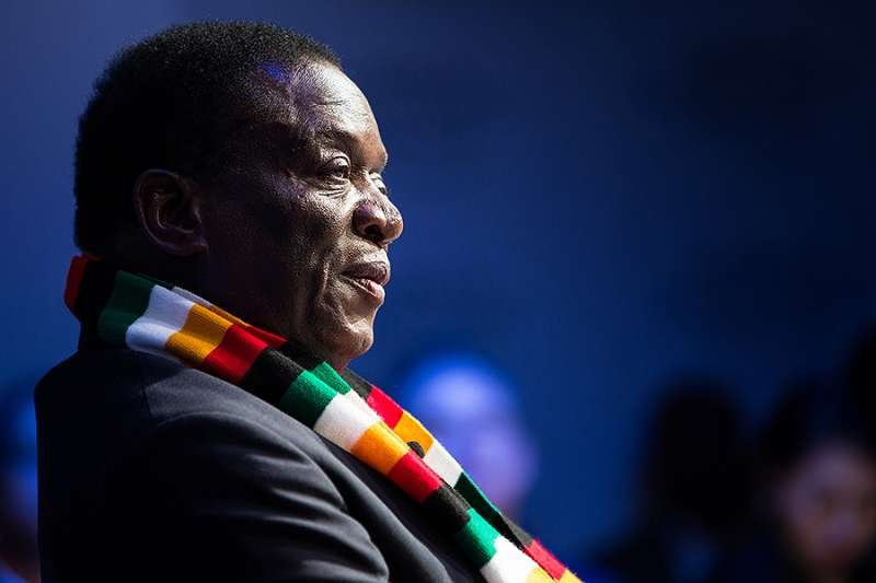 Emmerson Mnangagwa. Credit: World Economic Forum via Flickr CC BY NC SA 2.0.