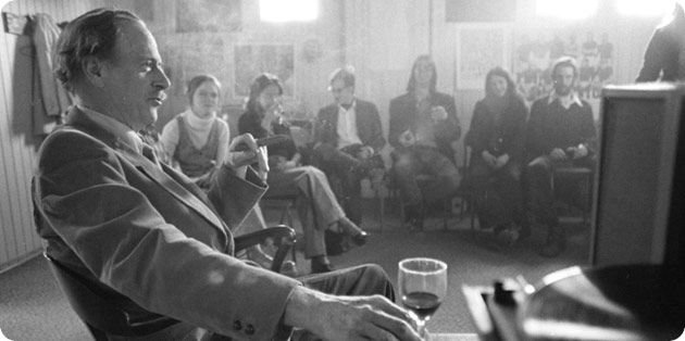 Marshall McLuhan. (photo/Robert Lansdale Photography/University of Toronto Archives)