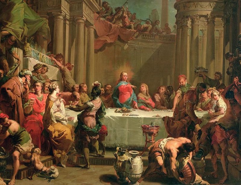 "Marriage Feast At Cana" by Gaetano Gandolfi