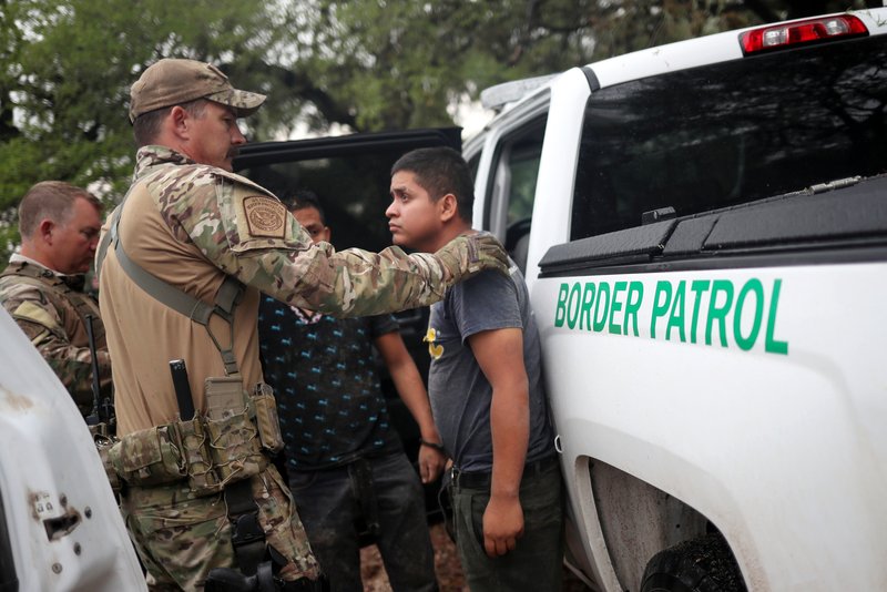 Members of the Border Patrol Search
