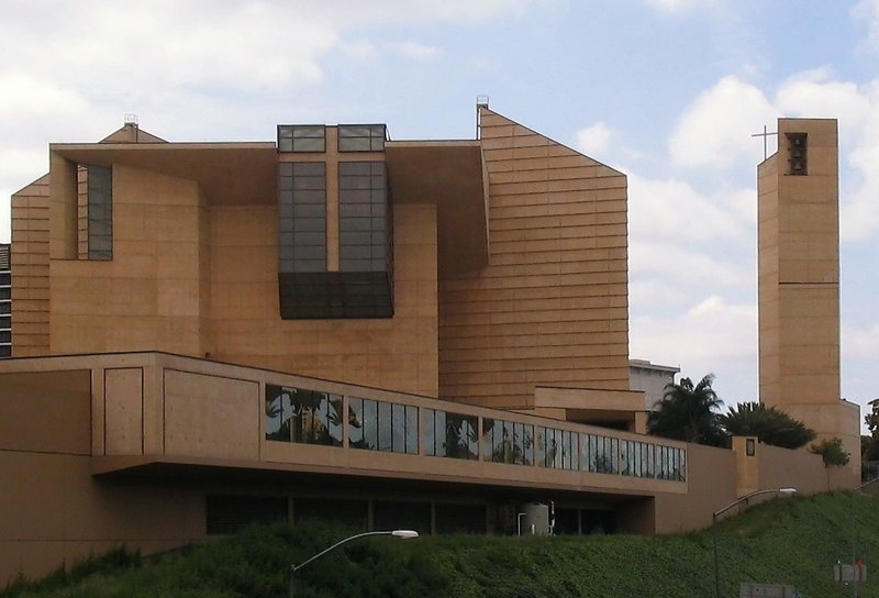 687manu8ri Cathedral of Our Lady of the Angels