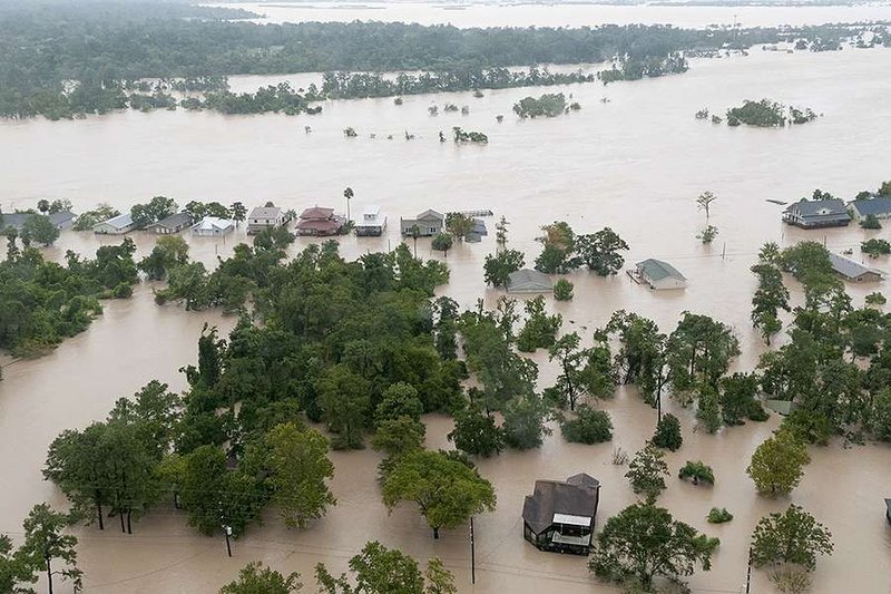 Damage caused by Hurricane Harvey in Texas (Credit: AMFPhotography/Shutterstock)
