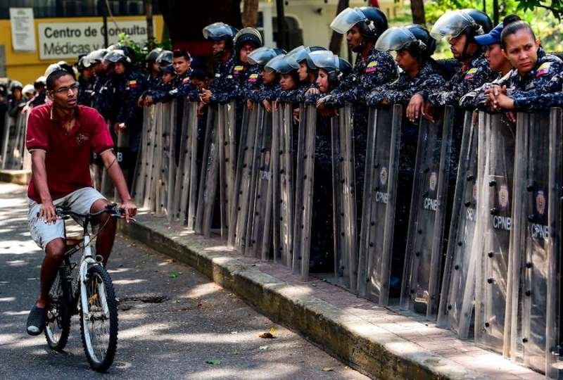 Venezuela security forces March 19