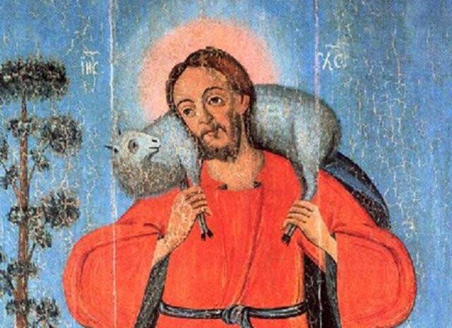 Good Shepherd icon of Bessarabia (Moldavia).