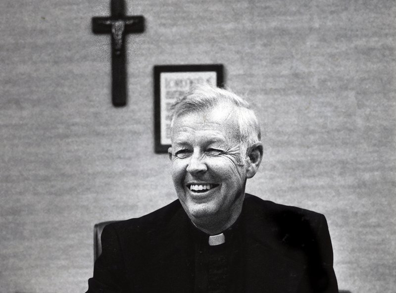 Retired Bishop Francis A. Quinn of Sacramento