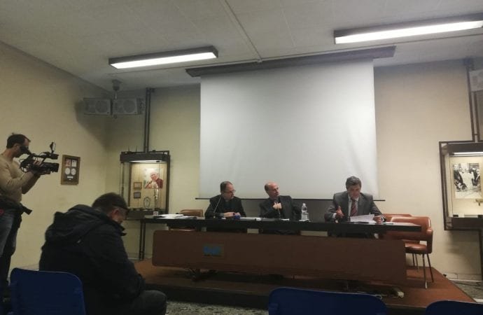 Father Stefano Russo (Center)