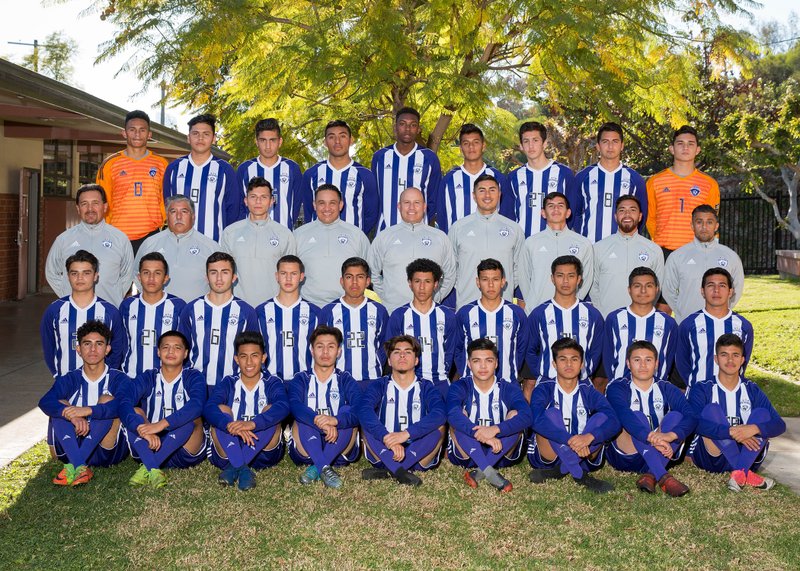 Cathedral's varsity soccer team (PHOTO COURTESY CATHEDRAL HIGH SCHOOL)