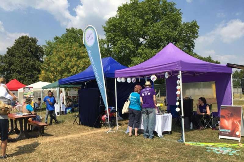 Life stall at Lambeth Country Show Credit: LifeCharity