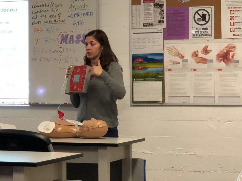 St. Anthony's certified Sports Medicine teacher