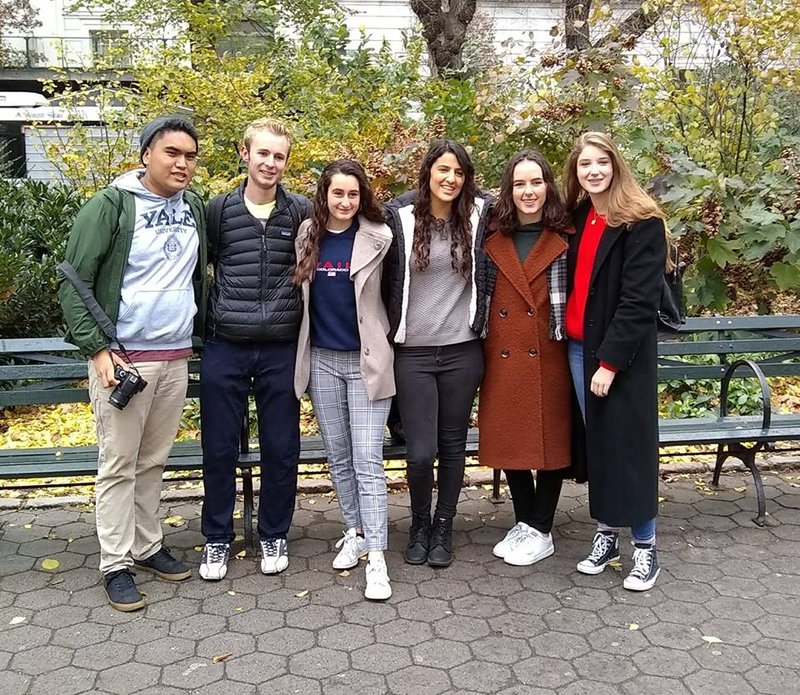 (L-R) La Salle’s World Scholars: Joshua Ng