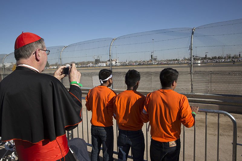 Cardinal Roger Mahoney El Paso Border Mass