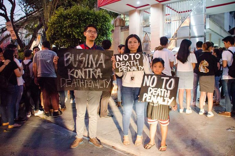 No to death penalty in Philippines (Credit: Rainier Martin Ampongan/Shutterstock)