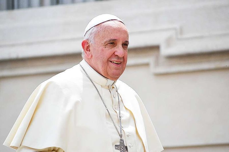 Pope Francis in St. Peter's Square in May 2014 (Credit: Daniel banez/CNA)