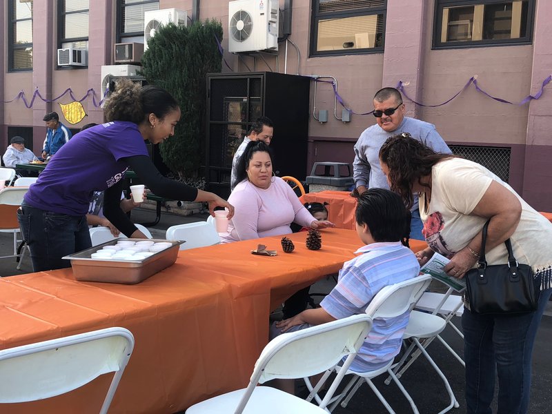 Students at St. Anthony High School served over 700 meals to the homeless in their community Nov. 18.  (ALL PHOTOS COURTESY ST. ANTHONY HIGH SCHOOL)