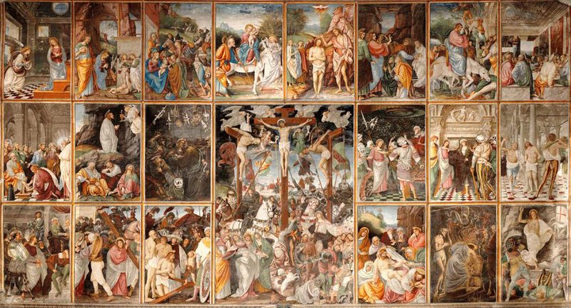 "Stories of life and passion of Christ