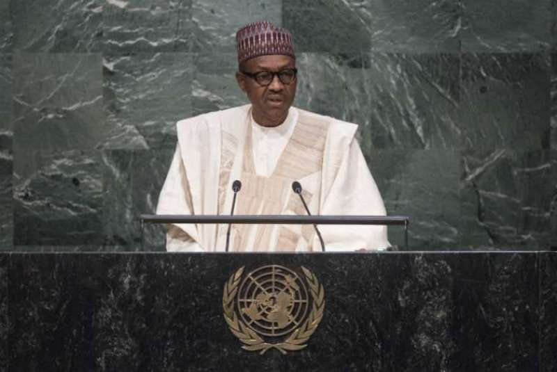 Nigerian president Muhammadu Buhari