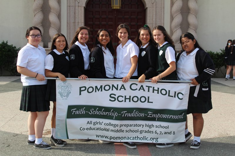 PHOTO COURTESY POMONA CATHOLIC SCHOOL. 
