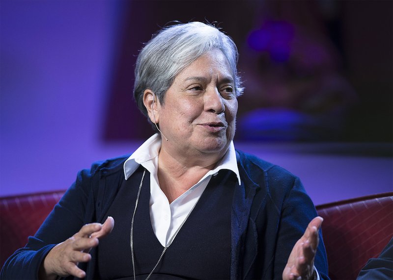 Sister Norma Pimentel speaks to delegates Sept. 21 during the Fifth National Encuentro. (CNS photo/Tyler Orsburn)