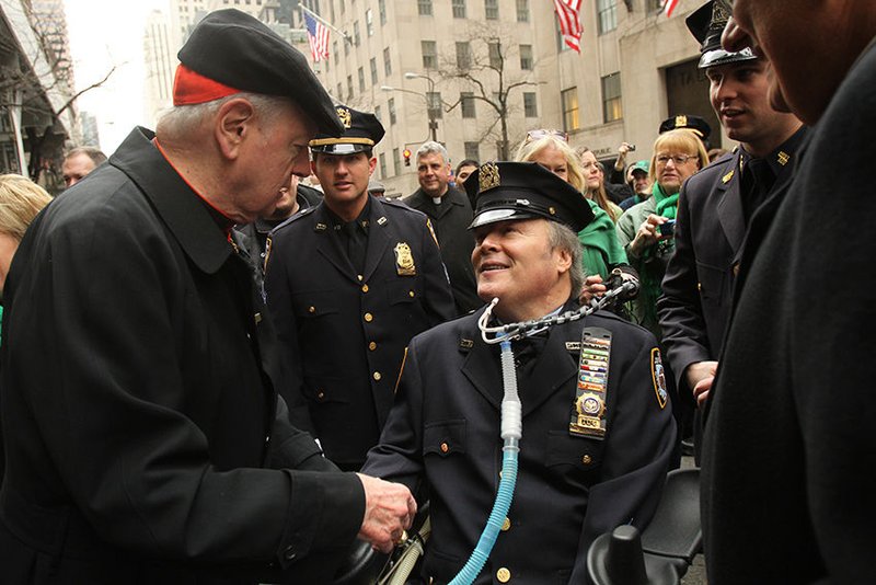 Detective Steven McDonald of the New York Police Department