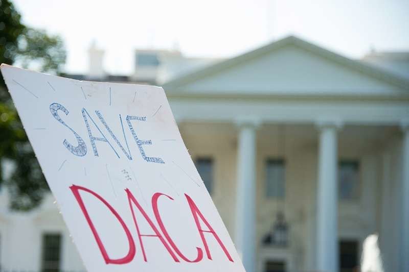 7jsuosu42l Save DACA sign at protest in DC in S erstock CNA20180227 385 17gawtr