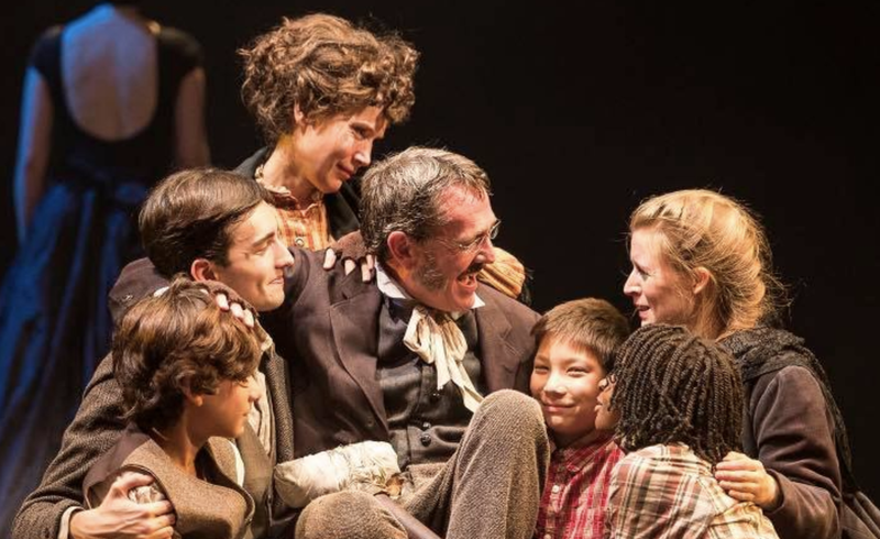 A scene from A Noise Within's production of "A Christmas Carol." (CRAIG SCHWARTZ VIA FACEBOOK)