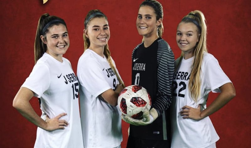 J.Serra girls' soccer (PHOTO COURTESY J.SERRA ATHLETICS TWITTER)