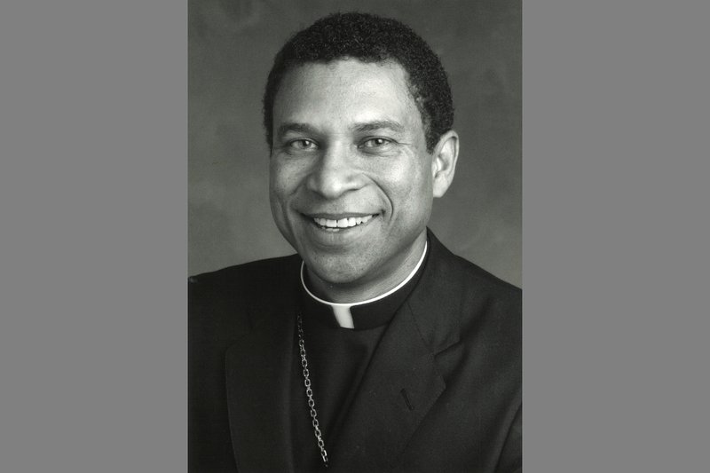 Now-deceased Auxiliary Bishop Carl A. Fisher (THE TIDINGS)