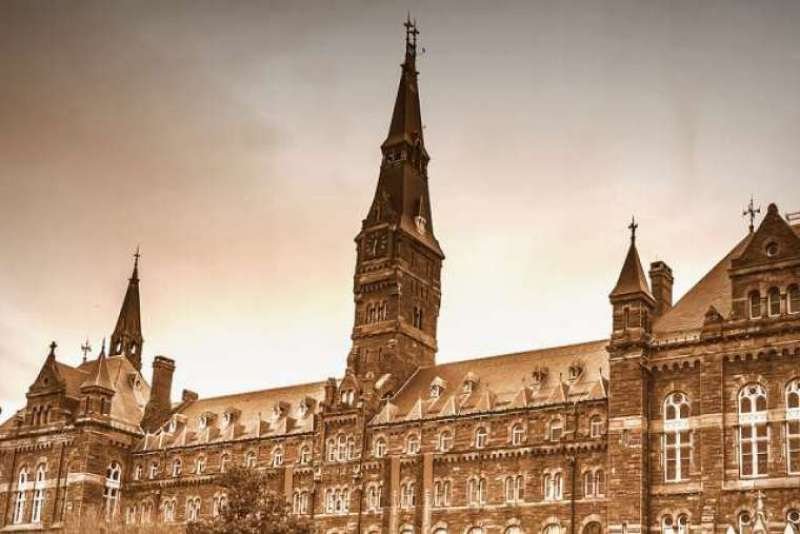 Georgetown University. Credit: ehpien via Flickr (CC BY-NC-ND 2.0) filter added.
