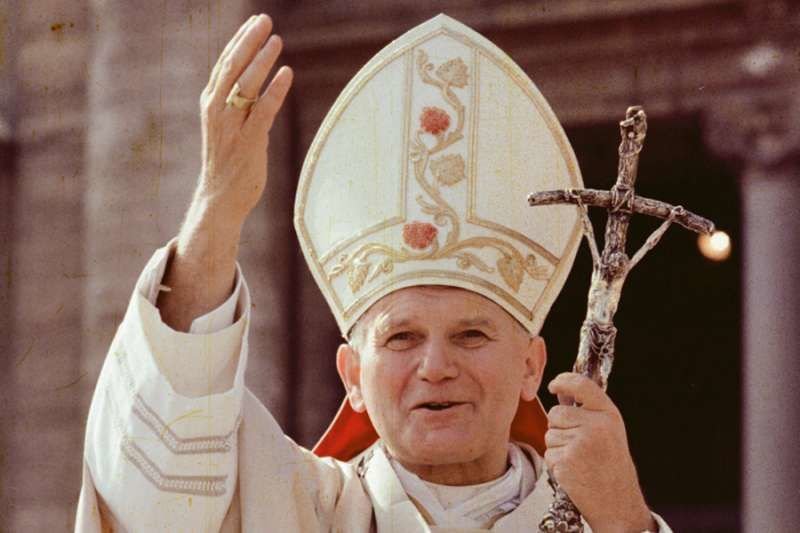 Pope John Paul II in St. Peter's Square circa 1978. Credit: L'Osservatore Romano.