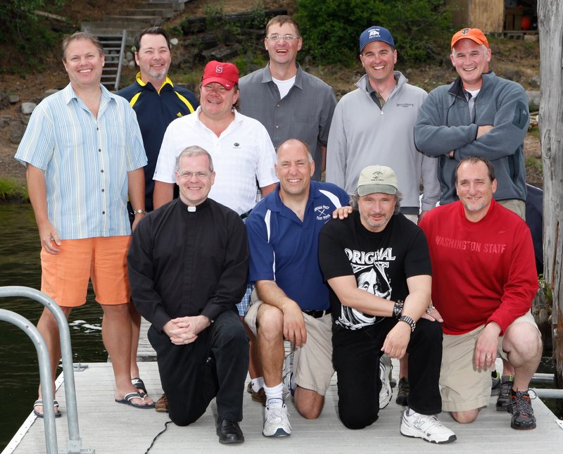 The “Tag Brothers” in 2013: (standing