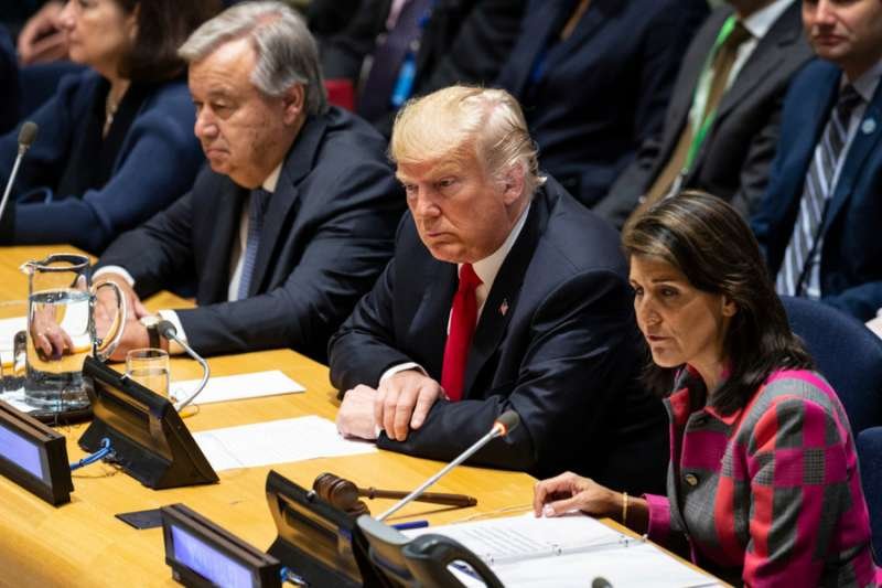 US President Donald Trump