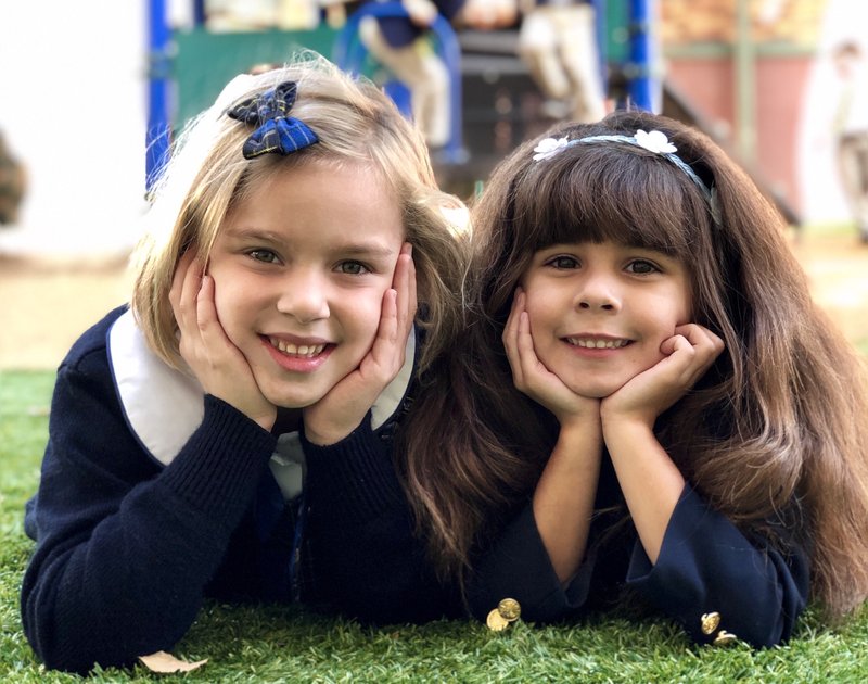 Students on the playground at St. Andrew School in Pasadena. (COURTESY ST. ANDREW SCHOOL)