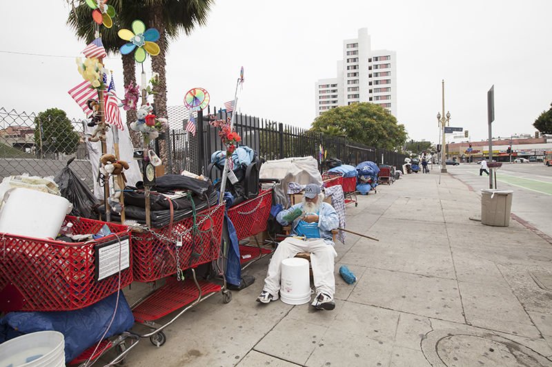 skid row LA