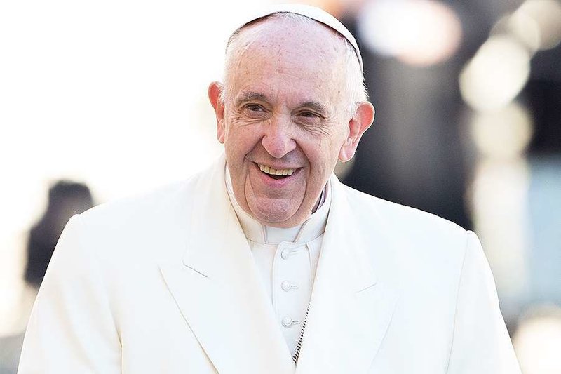 Pope Francis at the general audience in St. Peter's Square on Nov. 8
