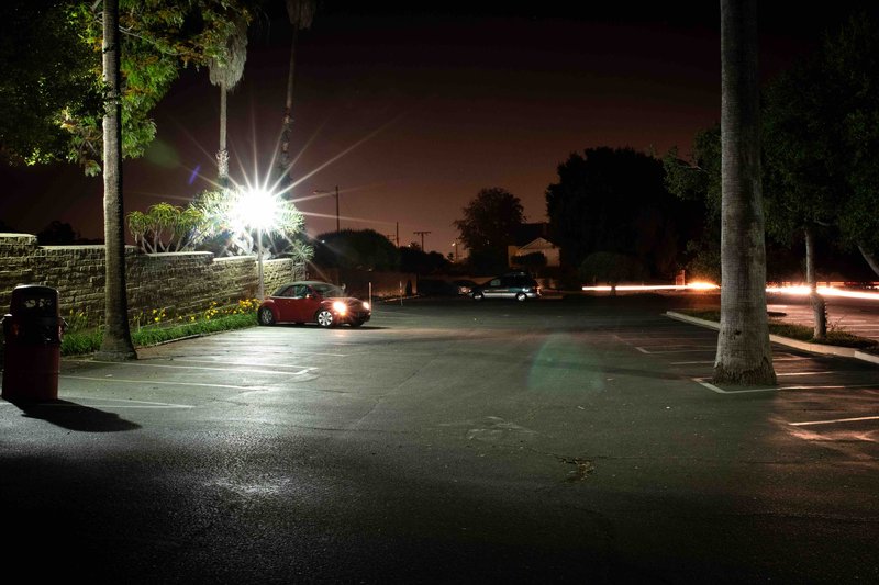 One of the parking lots used by Santa Barbara’s Safe Parking Program. JC CORLISS PHOTOGRAPHY FOR ANGELUS