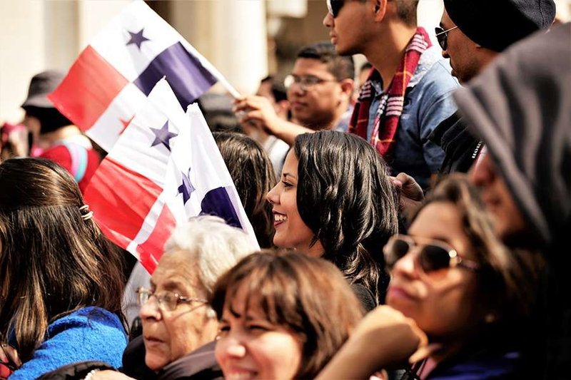 Panamanian pilgrims attend Pope Francis General Audience in St. Peter's Square