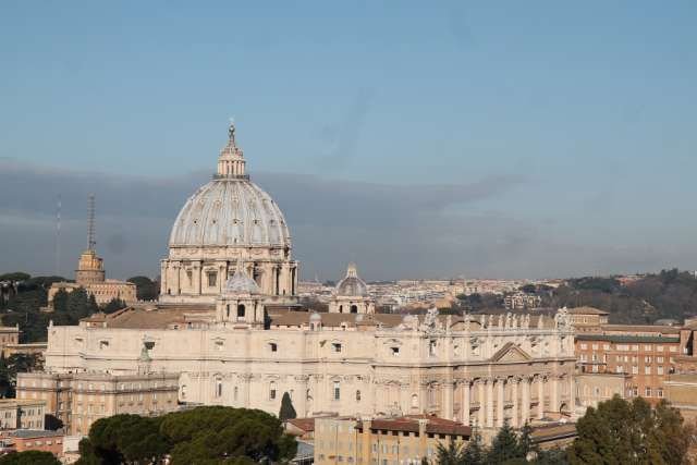 St. Peter's Basilica in Vatican City. Credit: Bohumil Petrik/CNA.