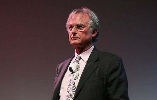 Richard Dawkins speaks at the Univeristy of Texas at Austin on March 19